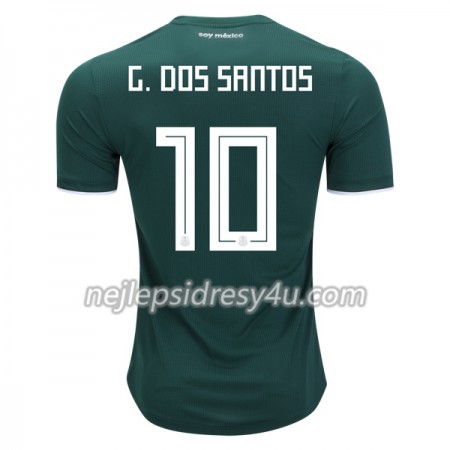 Fotbalový Dres Mexiko G.Dos Santos 10 Domácí MS 2018